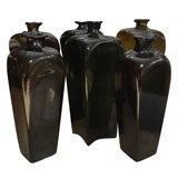 Antique Collection 19th Century Gin Bottles