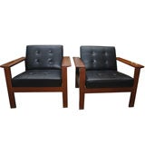 PAIR OF SCANDANAVIAN CHAIRS