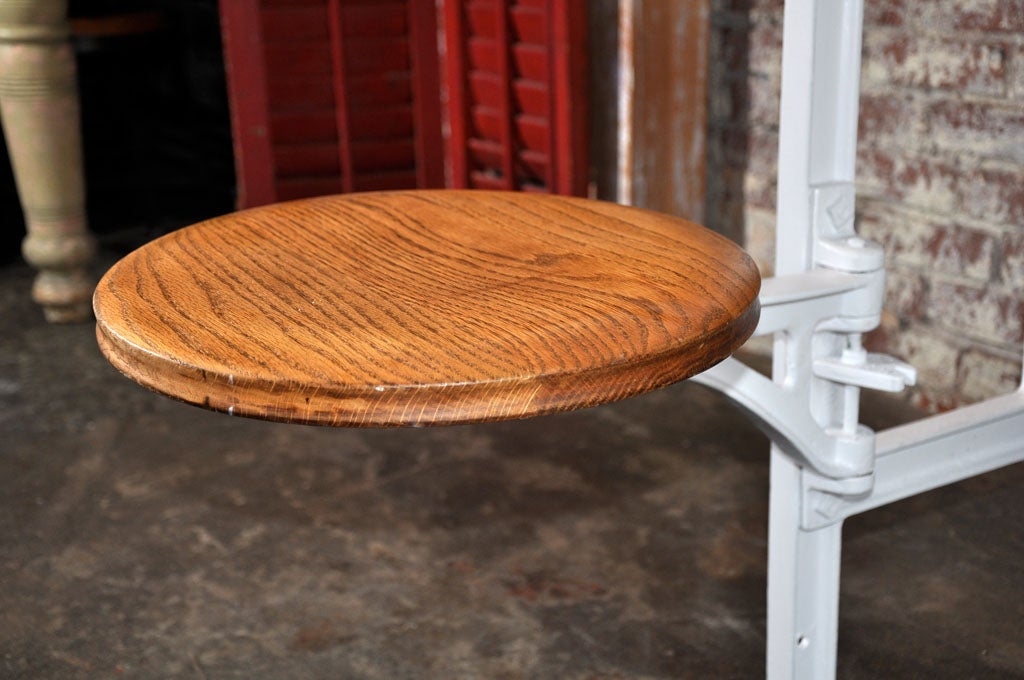 Industrial Factory Cafeteria Table at 1stDibs vintage cafeteria table