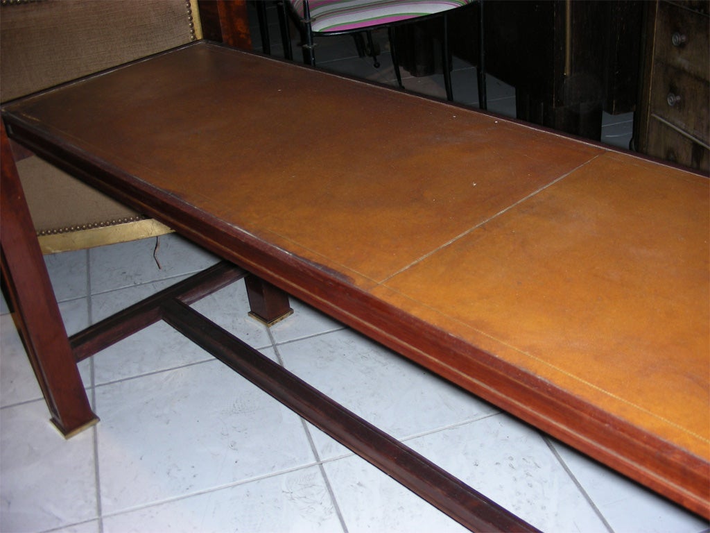 Large 1940s Console Table by Jacques Adnet 4