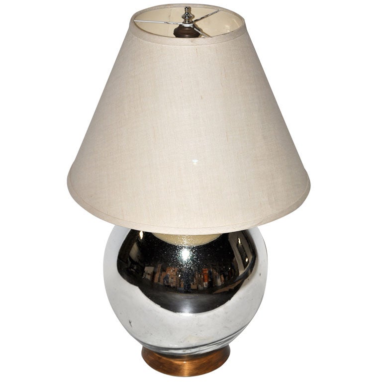 Bruce Eicher Mercury Glass Table Lamp For At 1stdibs Bruce Eicher Mercury Glass Table Lamp For