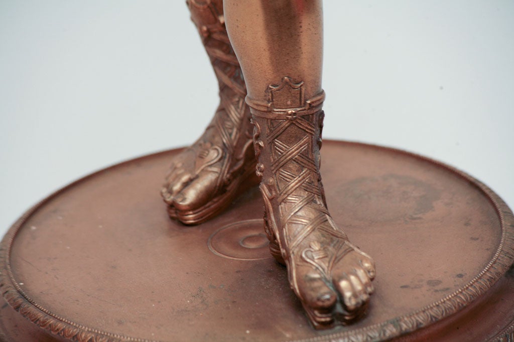 Gilt Bronze Statue Of Narcissus 3