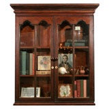 Oak Hanging Glazed Bookcase