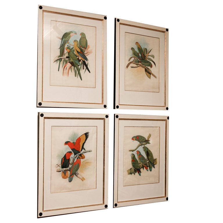 Set of Four Paintings