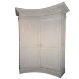 French Curved Front Armoire
