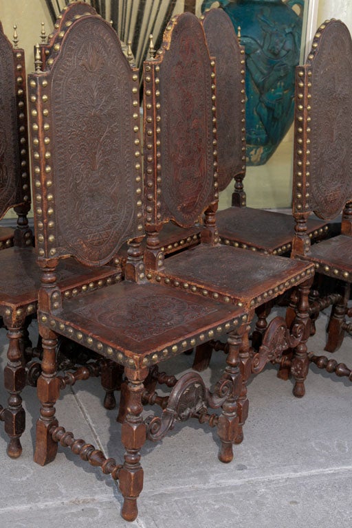 Set 8 'Game of Thrones' Dining Chairs at 1stDibs | game of thrones dining  table