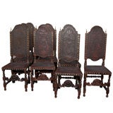 Set 8 'Game of Thrones' Dining Chairs