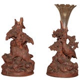 Black Forest Bud Vase Holders