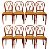 Set of Eight Thonet Bentwood Chairs