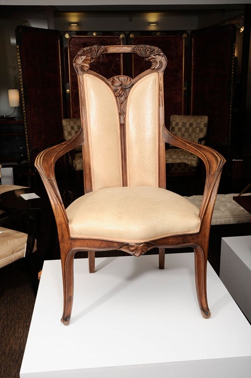 Ein Paar Louis-Majorelle-Sessel im Angebot 4