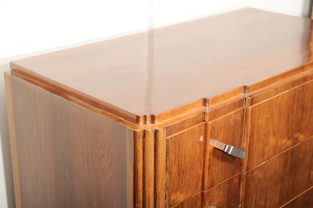 Mid-20th Century Belgian Art Deco Chest of Drawers