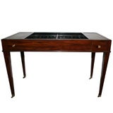 A DIRECTOIRE TRIC-TRAC/CARD/WRITING TABLE