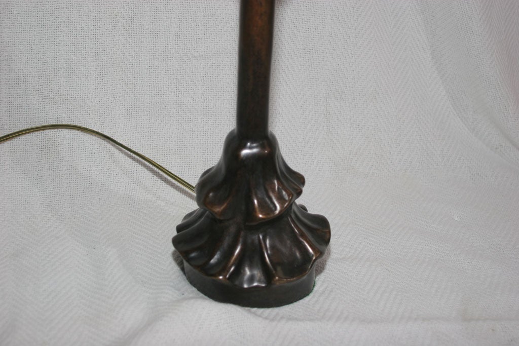 Mid-20th Century Bronze Table Lamp after Giacometti For Sale