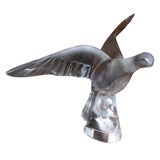 1950s Glass Bird Signed by Lalique