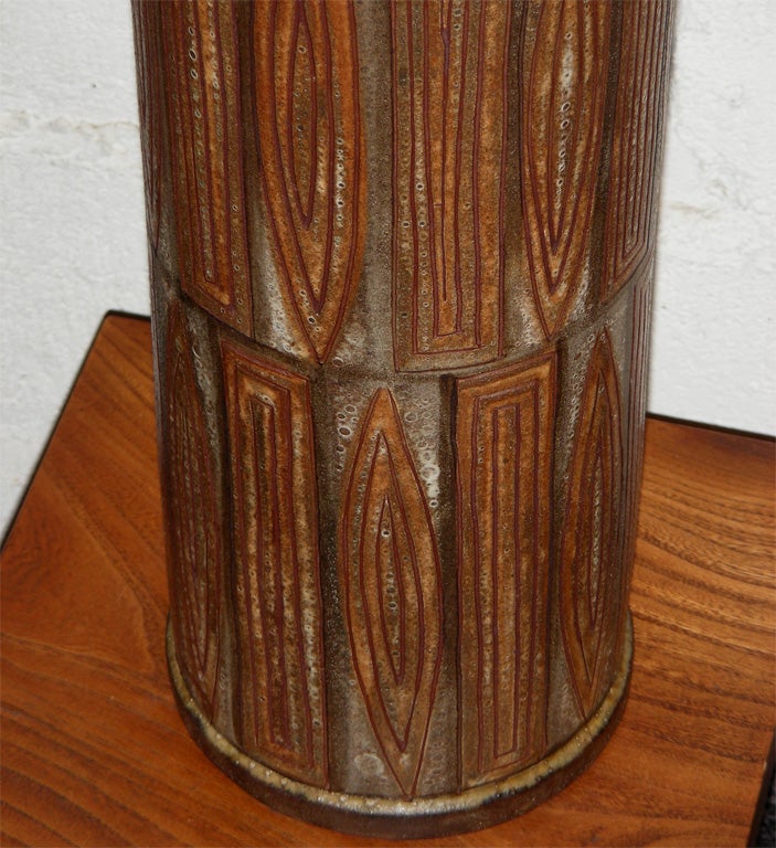 Ceramic Large 1950s Vase by Alexandre Kostanda For Sale