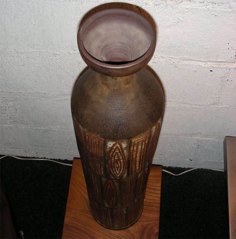 Large 1950s Vase by Alexandre Kostanda For Sale 1
