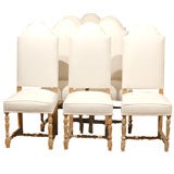 Set of Eight French Chairs Set of Eight French Chairs