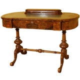 Leather Top Trestle Base Desk Leather Top Trestle Base Desk