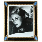 8x10 Art Deco Frame Gold Dore Finish