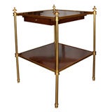 1940's Jansen Two Tiered Side Table