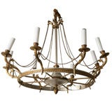 Fabulose Eight Light Chandelier by Maison Charels