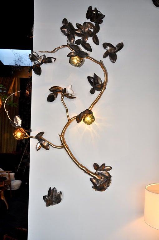 DAVID WISEMAN CITRUS BRANCH SCONCE