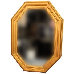 Gold Gilded Octagon Mirror