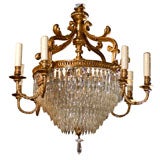 Antique Chandelier. Crystal Chandelier