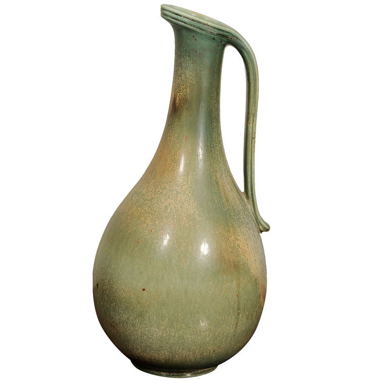 Vase aus Steingut von Gunnar Nylund für Rrstrand