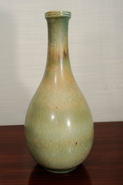 Mid-20th Century Stoneware Vase by Gunnar Nylund for Rörstrand For Sale