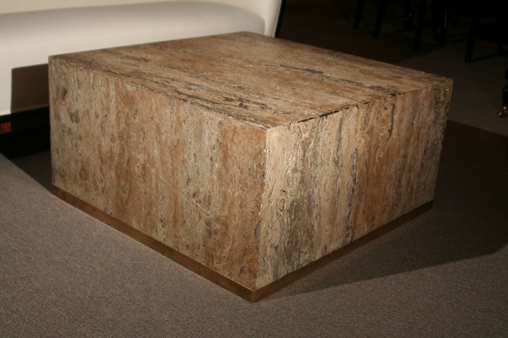 Travertine Coffee Table