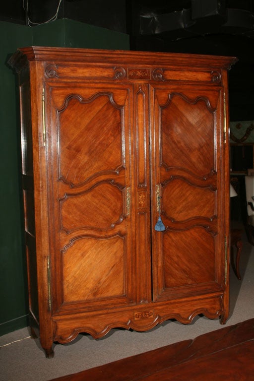 German Oak Armoire