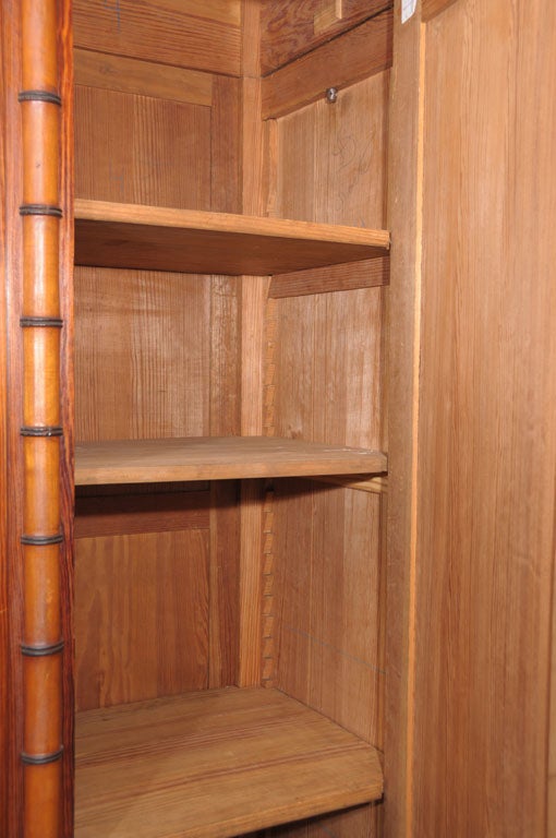 Faux Bamboo Armoire of Long Pine 2