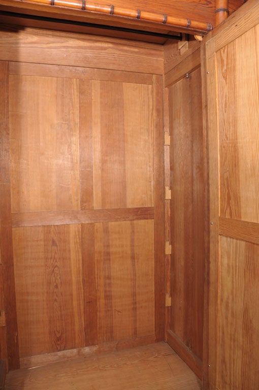 Faux Bamboo Armoire of Long Pine 3