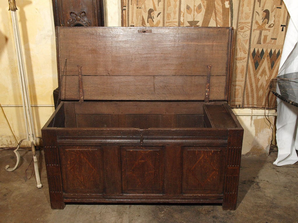 Italian Oak Coffer / Trunk