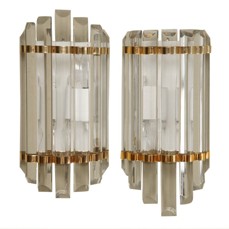Elegant Modern Crystal Wall Sconces