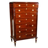 Antique French Mahogany Chest of Drawers
