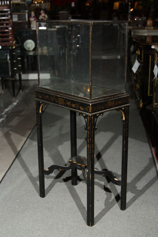 Rare Stamped Jansen Chinoisserie Display Case