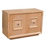 Art Deco Cerused Oak Cabinet