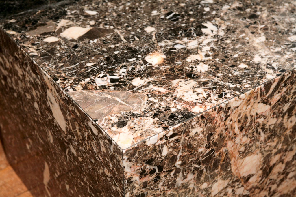Mid-20th Century Vintage 60 Italian Marble Cube Table