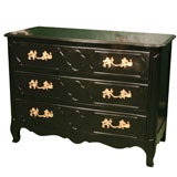 Louis XV Style  Lacquered Chest in the manner of Jansen