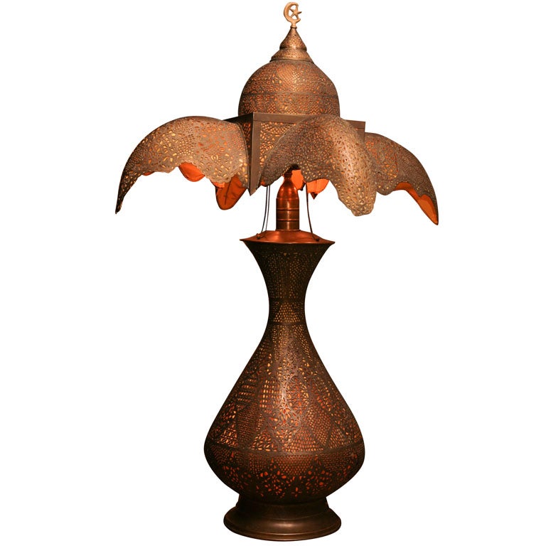 Monumental Moroccan Lamp at 1stDibs