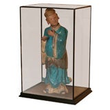 Chinese Terra Cotta Flute Player, 17th Century
