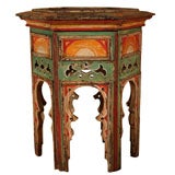 Orientalist Arts and Crafts Octagonal Table, Circa 1900