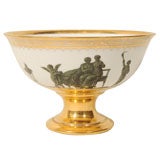 A Sevres White and Gilt Bowl  with Classical Figures