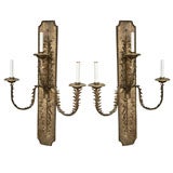 Pair of Large Sconces