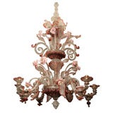 A Very Fine and Early Venetian Glass Chandelier