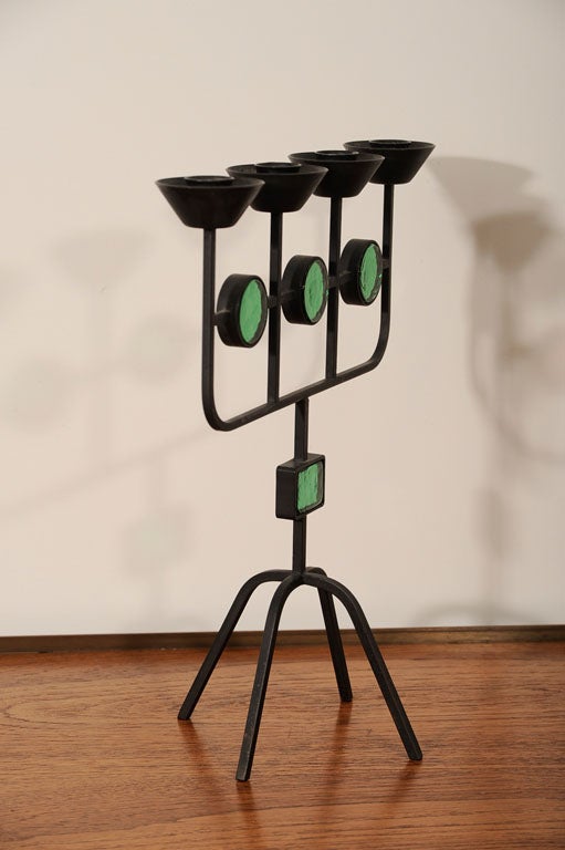 Iron Erik Hoglund Candlesticks