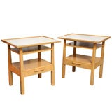 Pair of Nightstands by Edward Wormly