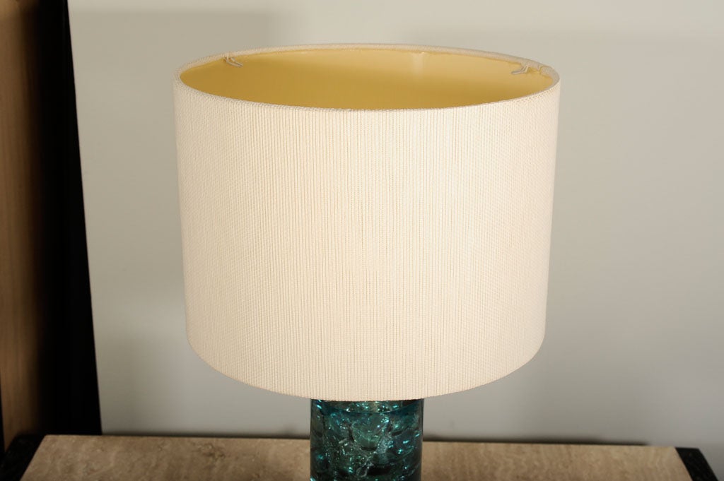 French Marie Claude Fouquiere fractal resin table lamp